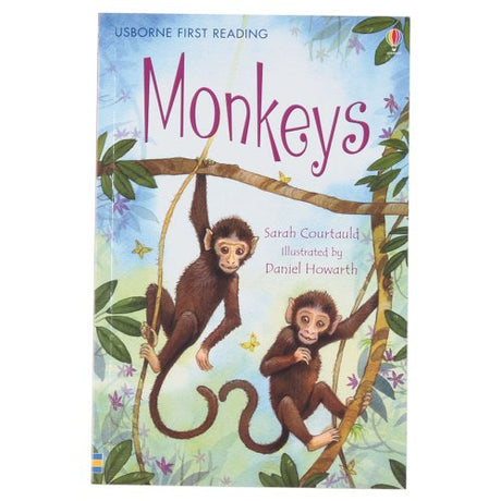 Monkeys - Level 3 (Usborne First Reading) [Paperback] Sarah Courtauld - Retail Maharaj