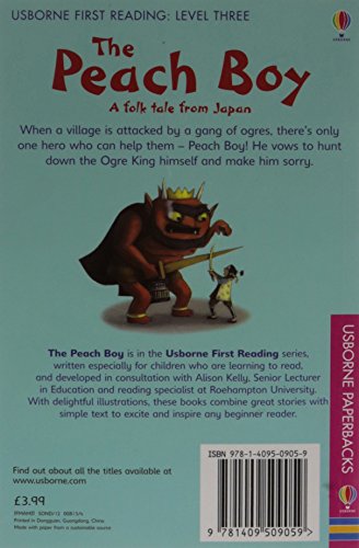Peach Boy - Level 3 (Usborne First Reading) [Paperback] Alex Frith - Retail Maharaj
