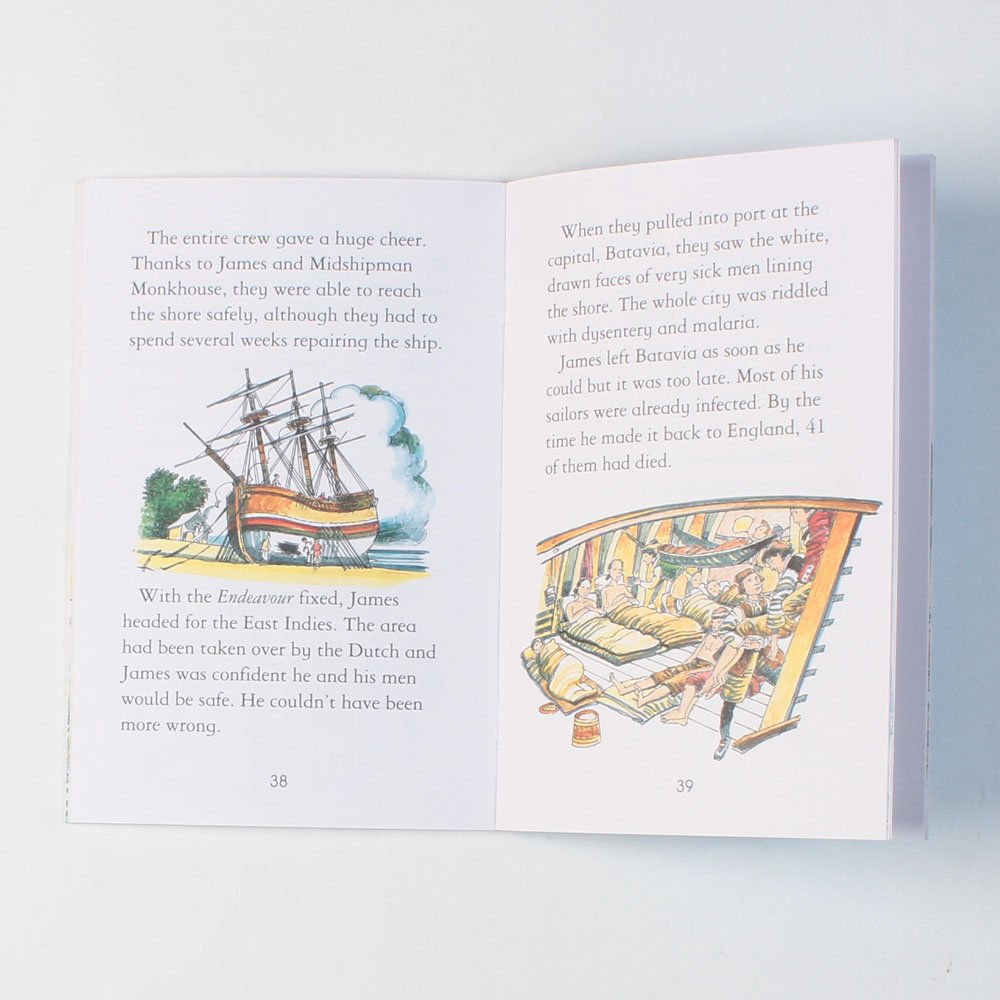 Captain Cook (Young Reading Level 3) [Paperback] Rebecca Levene - Retail Maharaj