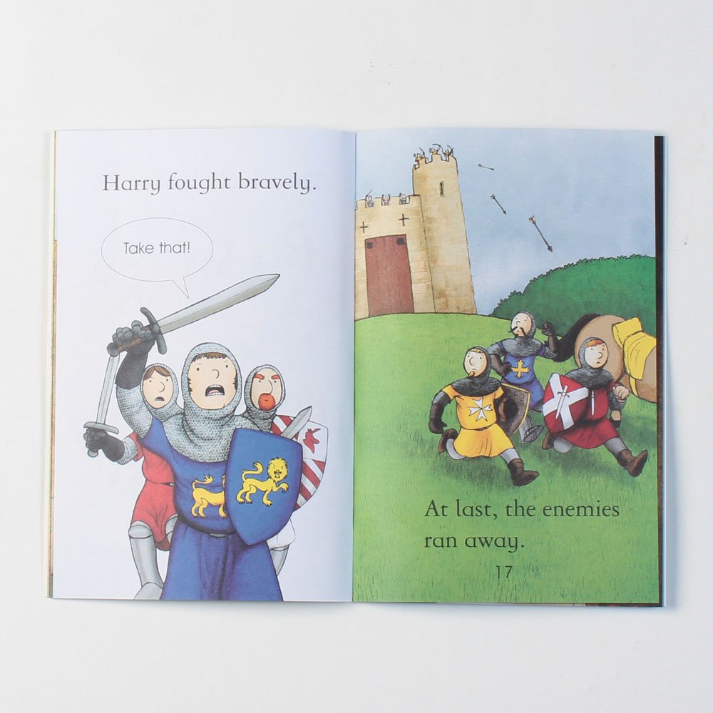 In the Castle (First Reading Level 1) [Paperback] Anna Milbourne - Retail Maharaj