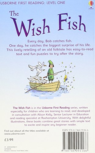 Wish Fish (First Reading Level 1) [Paperback] Lesley Sims - Retail Maharaj
