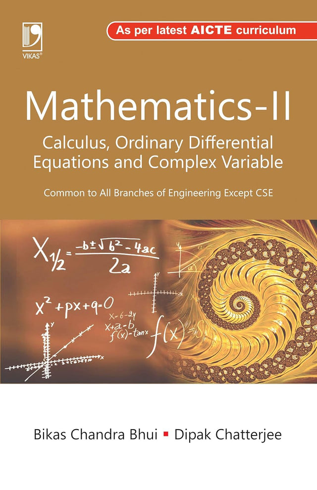 Mathematics - II : Calculus, Ordinary Differential Equations And Complex Variable - Retail Maharaj