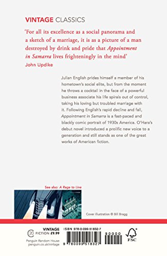 Appointment in Samarra (Vintage Classics) [Paperback] O'Hara, John [Paperback] John O'Hara - Retail Maharaj