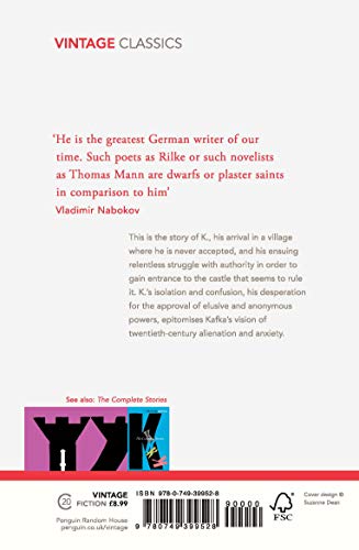 The Castle (Vintage Classics) Franz Kafka; Willa Muir; Edwin Muir; Eithne Wilkins and Ernst Kaiser - Retail Maharaj