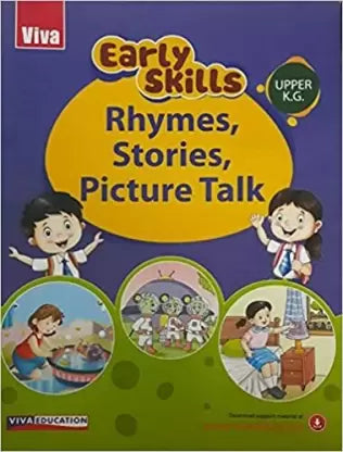 Early Skills Rhymes Stories Picture Talk Upper K G - Retail Maharaj