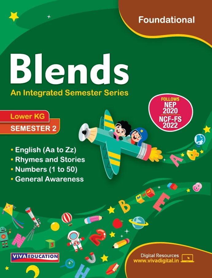 Viva Blends An Integrated Semester Series for Lower KG Semester 2 - Retail Maharaj