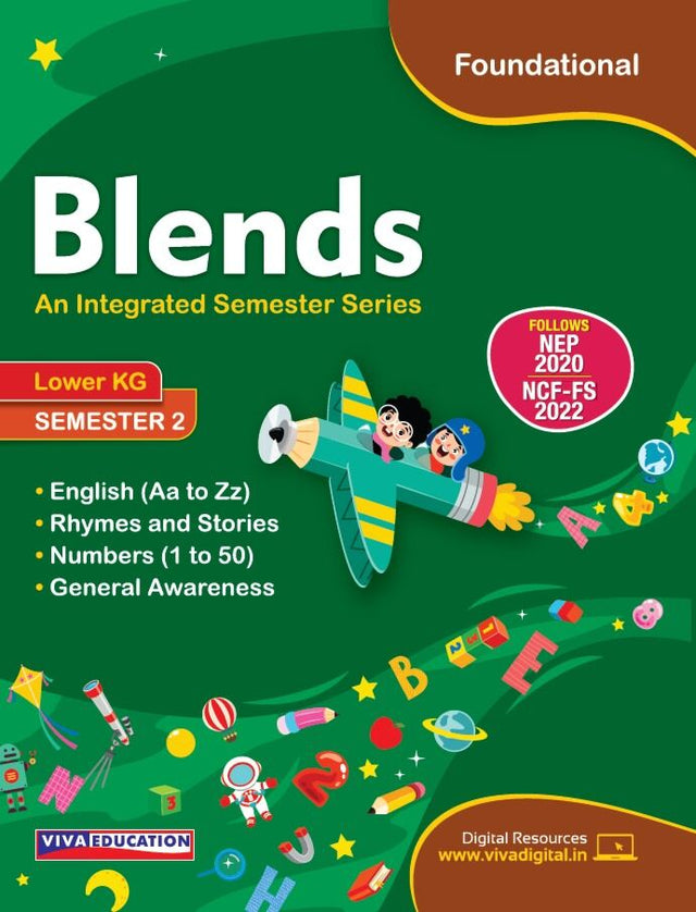 Viva Blends An Integrated Semester Series for Lower KG Semester 2 - Retail Maharaj