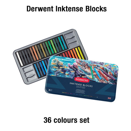 Derwent Inktense Blocks Used on Fabrics - Retail Maharaj
