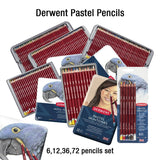 Derwent Pastel Pencil Sets of 6, 12, 24, 36 & 72
