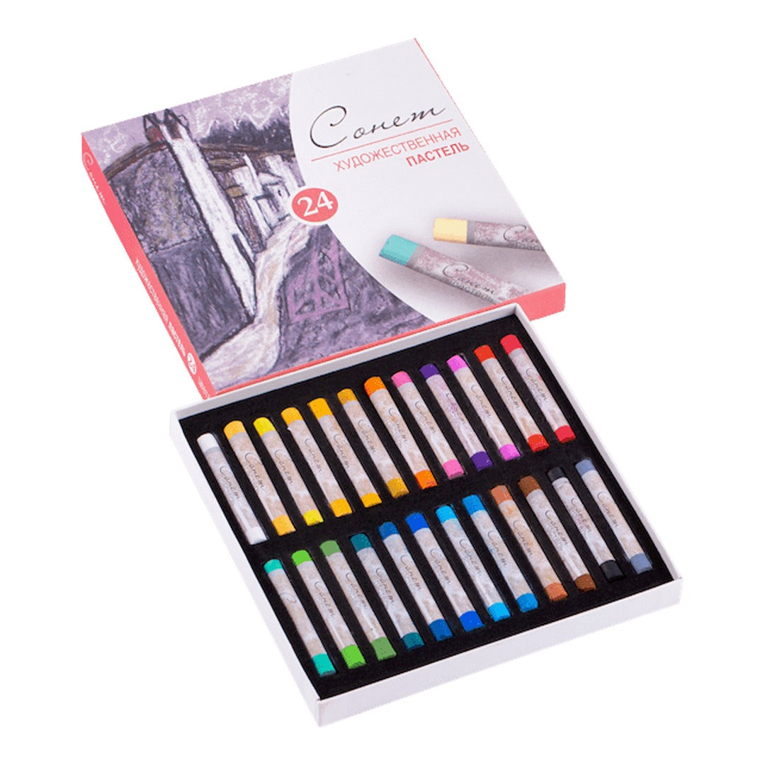 Sonnet Artist Soft Pastels Professional Colour Set Made in Russia