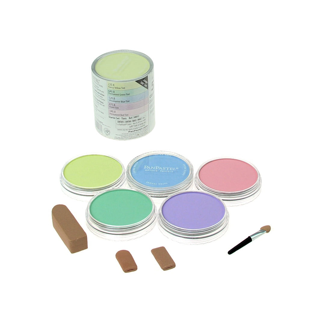 PanPastel Colours Set of 5 (Professional Artist Soft Pastels)