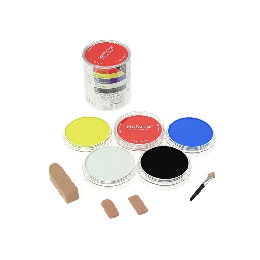 PanPastel Colours Set of 5 (Professional Artist Soft Pastels)