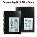 Derwent Big Book Wire Bound Hardback Sketchbook 110 GSM