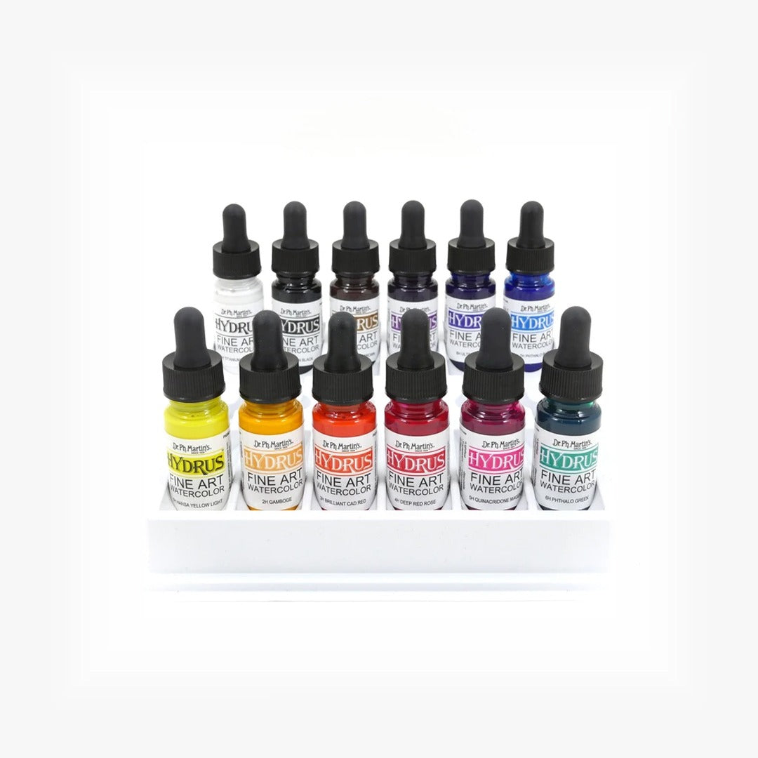 Dr. Ph. Martin’s HYDRUS FINE ART WATERCOLOR, 0.5 OZ SETS ALL KINDS