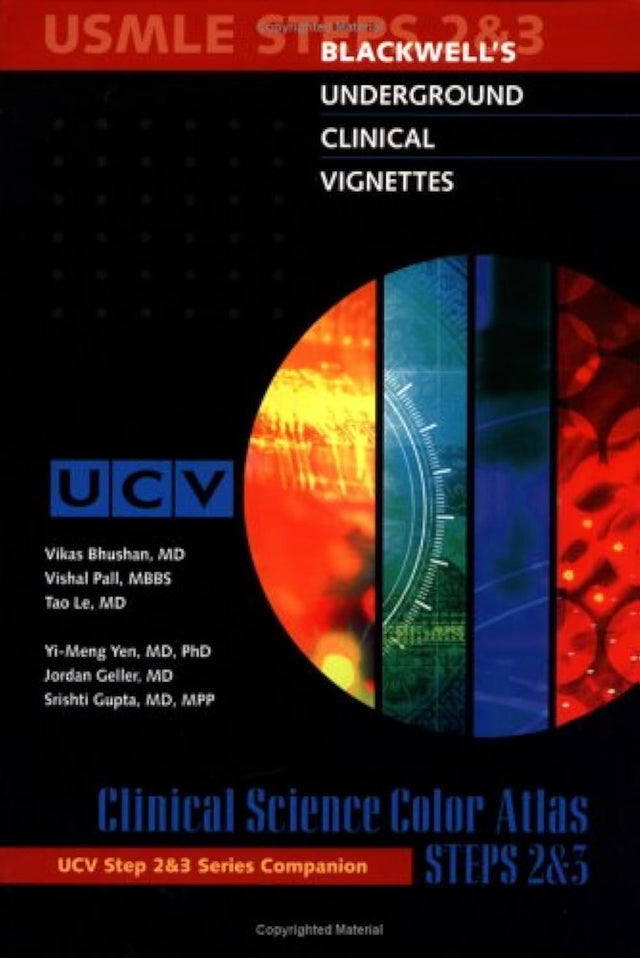 Blackwell′s Underground Clinical Vignettes: Clinical Science Color Atlas Steps 2 & 3: Step 2 & 3 - Retail Maharaj