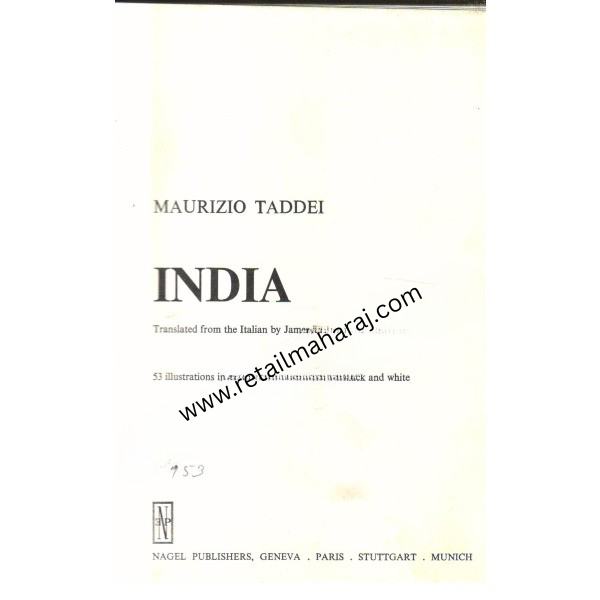 India Translated by James Hogarth - Retail Maharaj