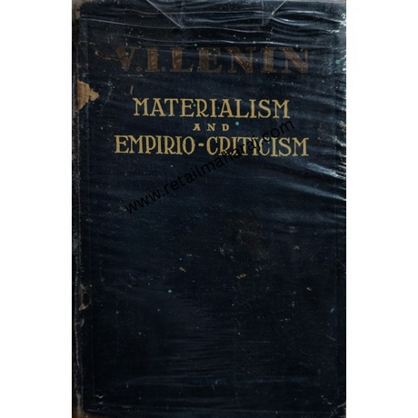 Materialism and Empirio Criticism. - Retail Maharaj