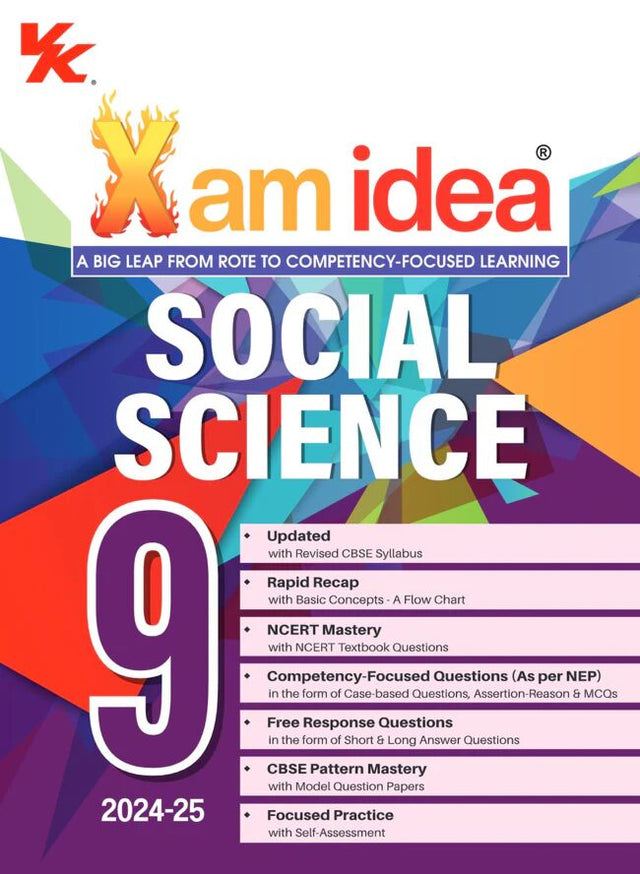 Xam idea CBSE Chapterwise Question Bank Social Science for Class 9 | 2024-25 - Retail Maharaj