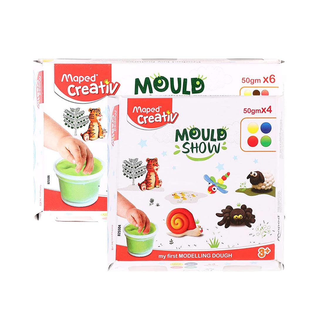 Maped Color Peps Modelling Dough Set for Kids Soft Non Sticky Clay